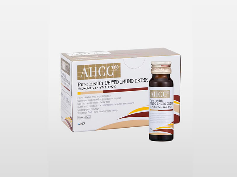 新品最新作 AHCC ピュアヘルスフィトイムノドリンク 6箱 EsuLK